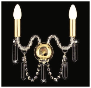 Kryształowy Kinkiet 273 6 