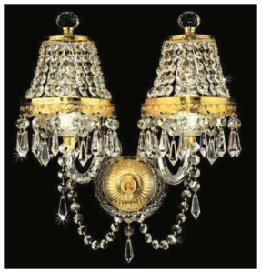 Kryształowy Kinkiet 275 1