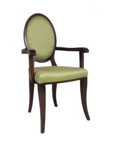 Stylowe Krzesło z podłokietnikami Tulipano