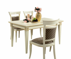 Rozkładany Stół Treviso White / Cherry