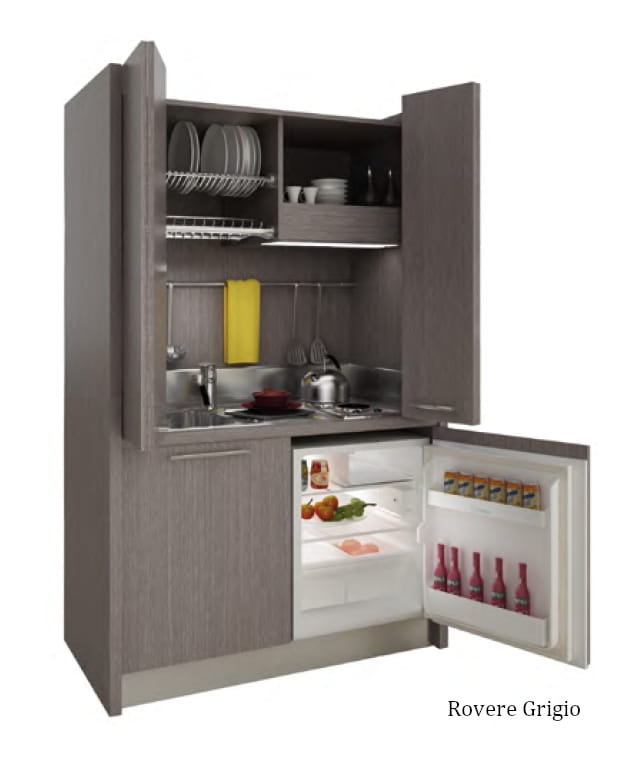 Minikuchnia K143 Rovere Grigio