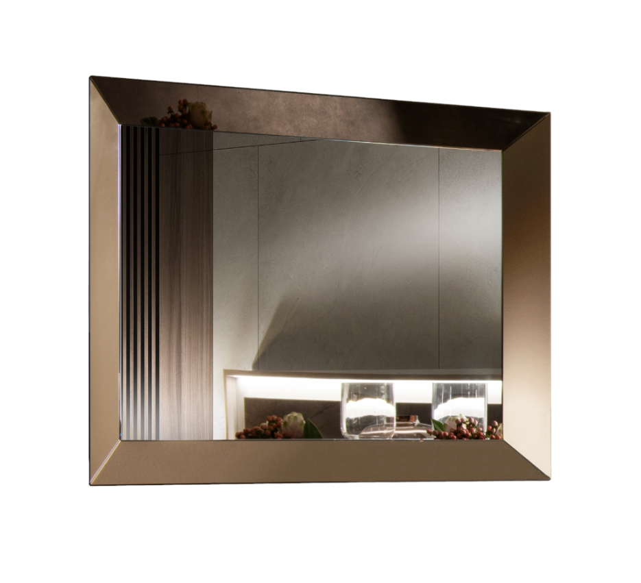 Eleganckie Lustro Arr Ambra