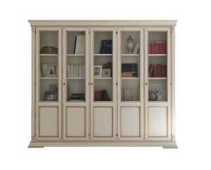 Stylowy Regał na książki Palazzo Ducale White 