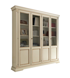 Stylowy Regał na książki Palazzo Ducale White