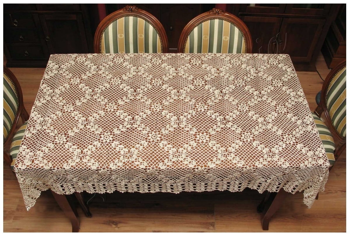 obrus rumiany 180x120cm