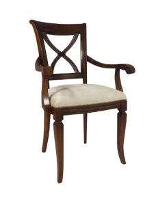 Stylowe Krzesło z podłokietnikami LE M1866