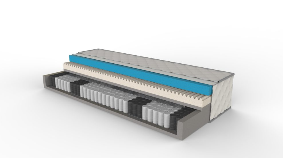 Materac hybrydowy PICASSO