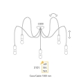 Lampa sufitowa Lumen 3101