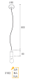 Lampa sufitowa Lumen 3102
