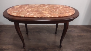 Stolik z marmurem 6KR