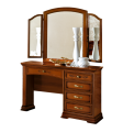 Toaletka z lustrem Torriani Noce szufladki z prawej strony
