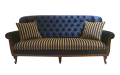 Sofa Lirka w tkaninie Plusz T1 i T2