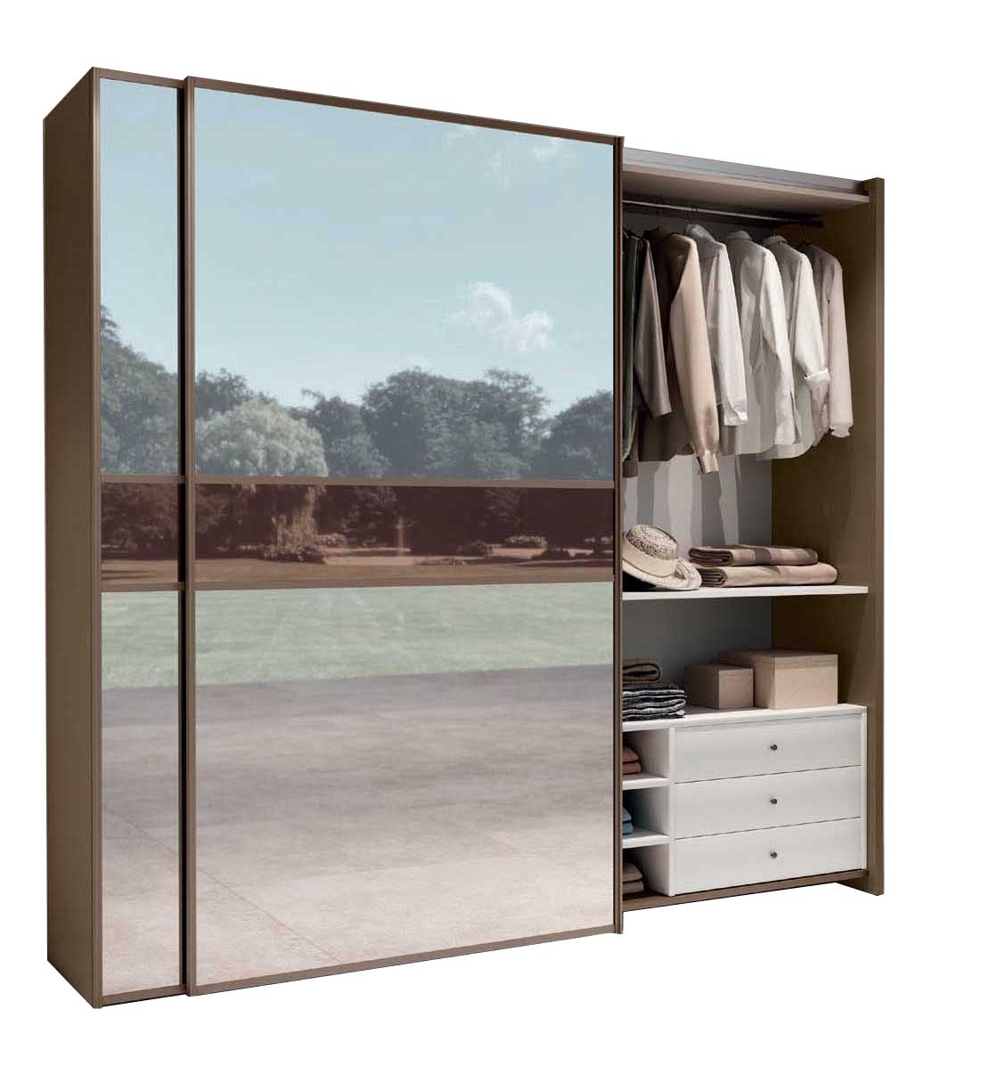 Nowoczesna Szafa Arr Linea przesuwane drzwi