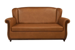 Stylowa Sofa Lirka 2os. z funkcją spania (skóra) 