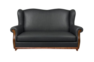 Sofa Berger 2os. z funkcją spania  (skóra)