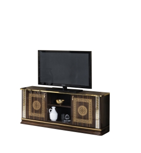 Stylowa szafka RTV BC Venus  Walnut-Gold