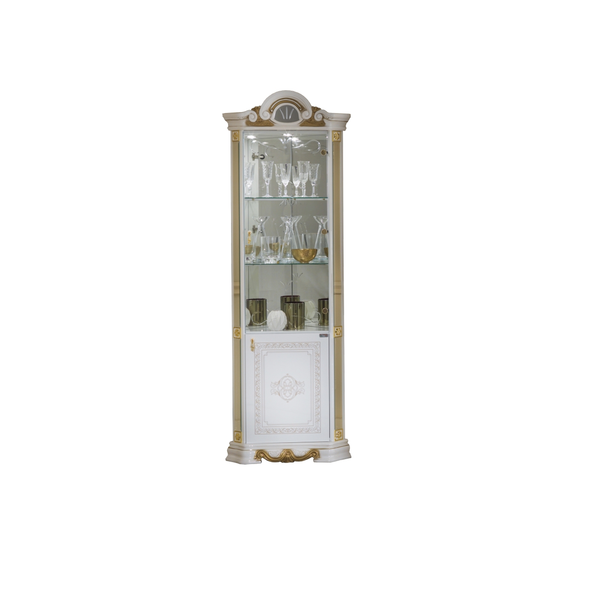 BETTY WHITE-GOLD 1-DOORS