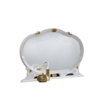 Stylowe Lustro BC Betty White -Gold