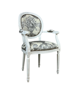 Stylowe Krzesło z podłokietnikami 197/K 