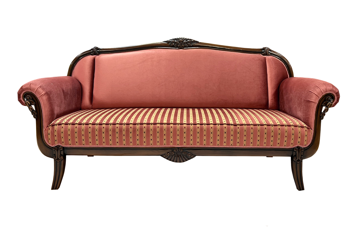 Sofa 583K w tkaninie Plusz T7 i T8