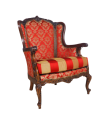Fotel 633/K w tkaninie Giotto Classic 3 + Giotto pasy