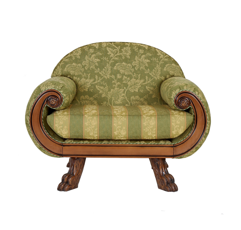 FOTEL 112/K W TKANINIE SCARLET