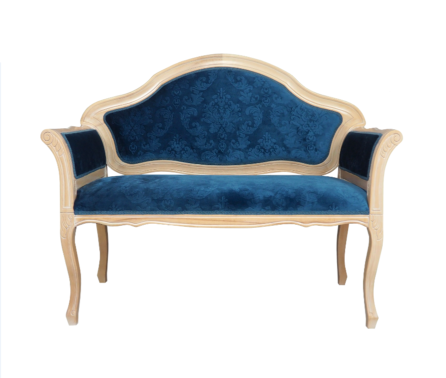 Sofa 190/K w tkaninie Imperium 15 kol drewna D1