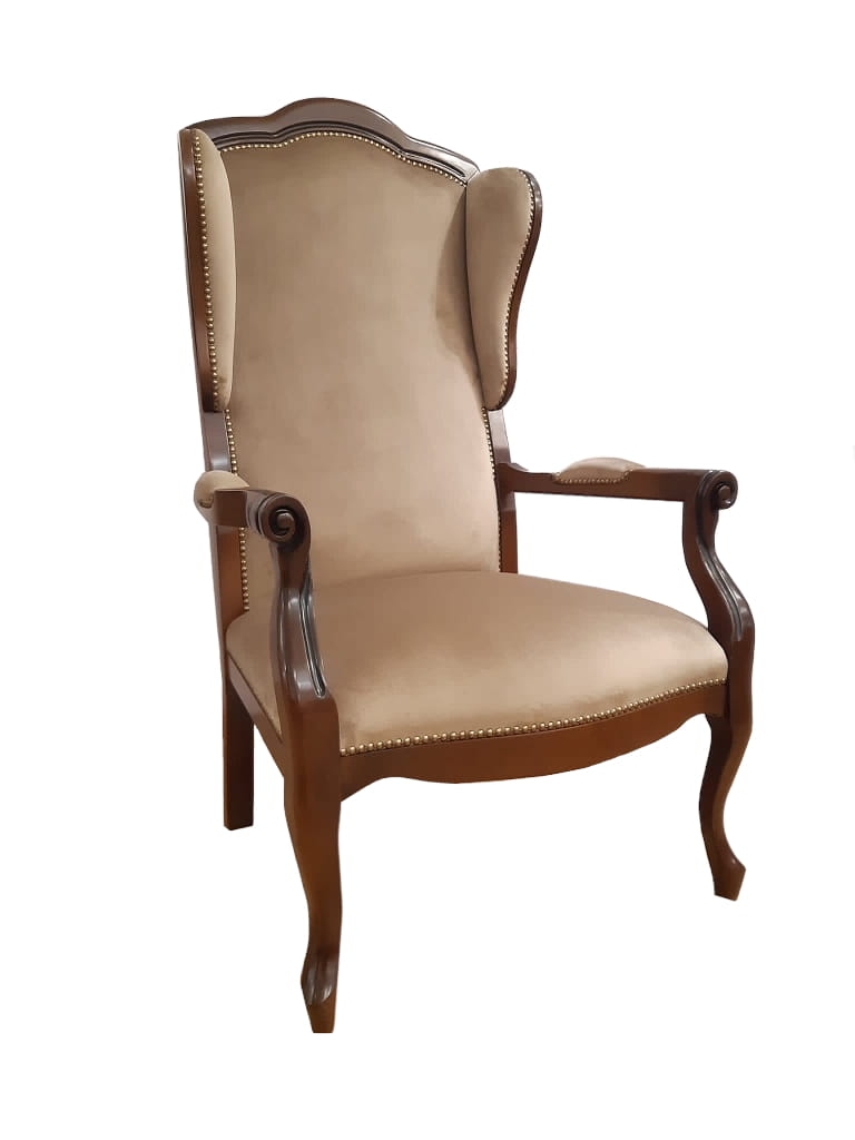 Fotel 72/K  w tkaninie French Velvet C07