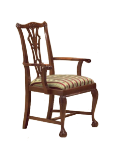 Stylowe Krzesło z podłokietnikami 67/K 