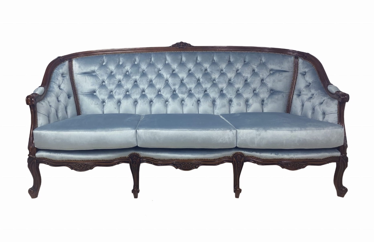 Sofa 115/K w tkaninie French Velvet Rocco 679/P
