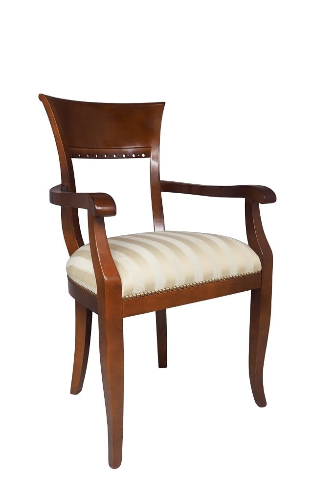 Stylowe Krzesło z podłokietnikami 132/K