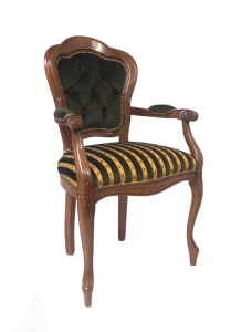 Stylowe Krzesło z podłokietnikami 21C/K 