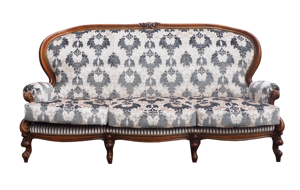 Sofa 116/K w tkaninie Charleston F.935.01 i F.937