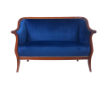 Sofa 129/K w tkaninie French Velvet C/35