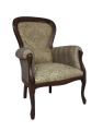 Fotel 551/K w tkaninie Millenium 681 + Stripes 681