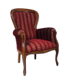 Fotel 551/K w tkaninie Millenium Stripes 509