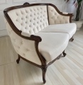 Sofa 115/K Pikowana w tkaninie Daytona HP 86