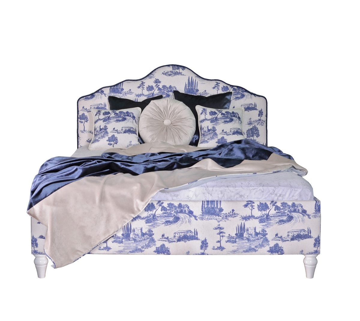 Stylowe łóżko Aurelia