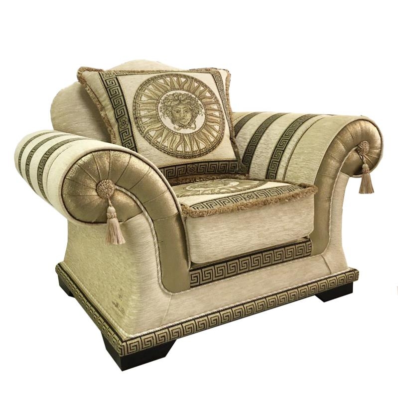 Stylowy Fotel Di Emporio Meduza Beż