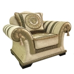 Stylowy Fotel Di Emporio Meduza Beż 