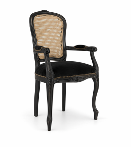 Stylowe Krzesło 16/K z rafią 