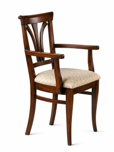 Stylowe Krzesło z podłokietnikami LE M1815