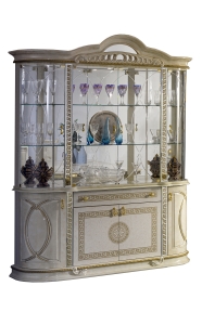 Stylowa Witryna  4 drz. BC Venus Beige-Gold 