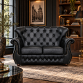 Sofa 2 osobowa Chesterfield Roberto Aranżacja AI