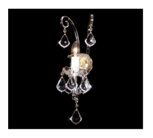 Kryształowy Kinkiet 265 1