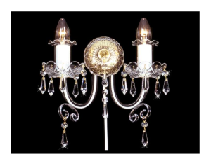 Kryształowy Kinkiet 273 1