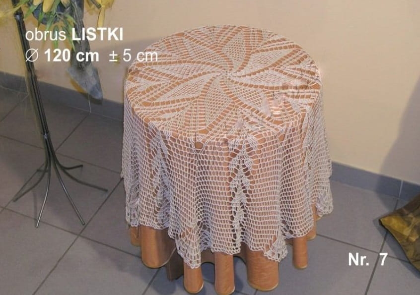 Obrus Listki