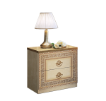 Stylowa Szafka Aida Ivory-Gold 