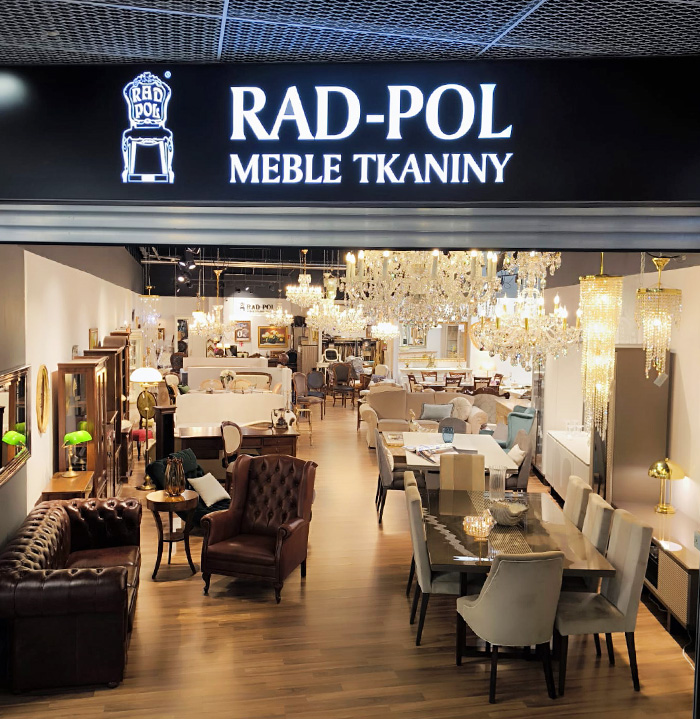 Salon meblowy RAD-POL Gdansk